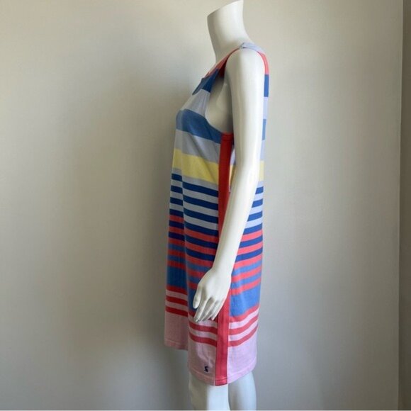 Joules Riva Stripe Dress - 8 - Picture 2 of 9